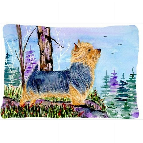 Norwich Terrier Indoor & Outdoor Decorative Fabric Pillow - 12 x 16 in.