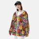 thumbnail image 3 of Balery Daisies Flowers Sudadera ligera de manga larga con capucha y protección solar UPF 50+ para hombre y mujer, ideal para pesca y running-Large, 3 of 7