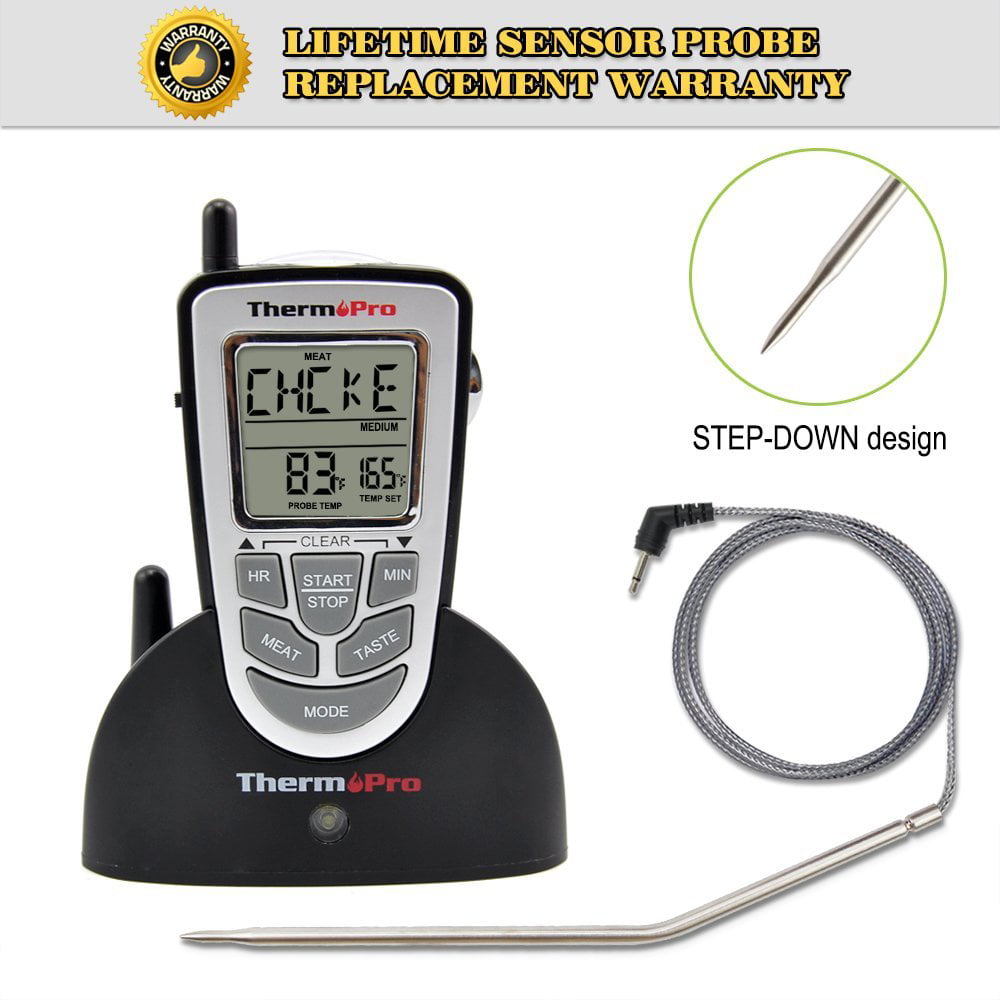 ThermoPro TP-20C Wireless Remote Digital Cooking Food Meat Thermometer – JG  Superstore
