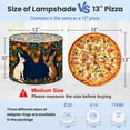thumbnail image 2 of Lampshades 2 Pack White Brown Rabbits Oranges Flowers Illustrated Floral Frame 13"x13"x10" Light Shade for Table Lamps Floor Lamp Shades Lampshade Replacement Easy Assembly Whimsical for Nursery, 2 of 8