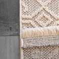 thumbnail image 4 of Dynamic Rugs Seville Ivory/Soft Grey 5X7 Ikat Area Rug, 4 of 4