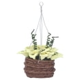 thumbnail image 3 of Cesta colgante decorativa de resina BuyWeek para casa de muñecas resistente y duradera, 3 of 14
