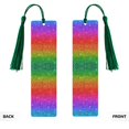 thumbnail image 2 of Kdxio Rainbow Glitter Print Metal Tassel Bookmarks,Perfect Gift for Art Lovers and Bookworms Metal Bookmarks for Women, 2 of 8