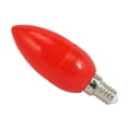 thumbnail image 2 of 3X LED Candle Light Candle Light Bulbs Red Fortune Lamp God Lights Energy Saving Candle Lights,E14, 2 of 5