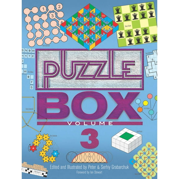 Dover Brain Games & Puzzles Puzzle Box, Volume 3, (Paperback)