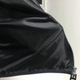thumbnail image 4 of Culottes pour Femmes Manteau Réfléchissant Coupe-Vent à Capuche Mode Poche Veste 2TG Noir, 4 of 8