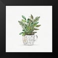 thumbnail image 2 of HM Design 20x20 Black Modern Framed Museum Art Print Titled - Botanical Mug II, 2 of 5