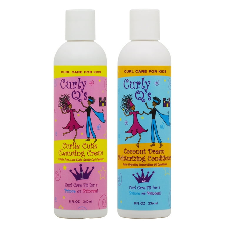 CURLS Curly Q Curlie Cutie Cleansing Cream - Sulfate Free Cleanser (8oz) CURLS Curly Q Curlie Cutie Cleansing Cream - Sulfate Free Cleanser (8oz)