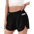 thumbnail image 2 of Women Shorts Jogging Sport Shorts Casual Short Gym Exercise Pants Summer Shorts High Waist Running Jogging with Pockets Fitness Shorts Yoga Bermuda, 2 of 6