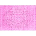 thumbnail image 1 of Ahgly Company Indoor Rectangle Abstract Pink Modern Area Rugs, 6' x 9', 1 of 4