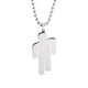 thumbnail image 1 of Billie Eilish pendant necklace in stainless steel, 1 of 5