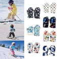 thumbnail image 2 of A Guantes de nieve de invierno impermeables para niños pequeños Patrones de animales de dibujos animados Forro de felpa Aislamiento térmico Cálido Deportes Ciclismo Esquí Mitones, 2 of 5