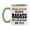 White/Light Green, variant on Coffee Mug for Virtual Assistant, Funny Virtual Assistant Superlative Quote, 11oz or 15oz Double-Sided Ceramic Cup Gift for Virtual Assistant