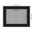 thumbnail image 4 of Amanti Art Mezzanine Espresso Framed Magnetic Board 36 x 28 in., 4 of 8