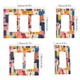 thumbnail image 2 of Yayeee Rocker Switch Wall Plate 2-Gang 4.7"x4.6" Home Decorative Outlet Cover, Art Geometric, 2 of 6
