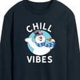 thumbnail image 3 of Frosty The Snowman - Christmas - Chill Vibes - Men's Long Sleeve T-Shirt, 3 of 5