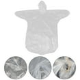 thumbnail image 3 of 6 Pcs Imperméables Jetables pour Adultes, Poncho de Pluie avec Capuche à Cordon, 3 of 8