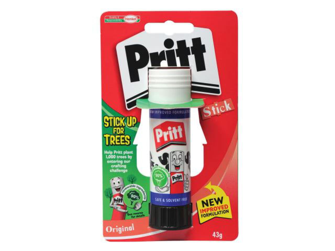 Pritt - Pritt Stick Glue Large Blister Pack 43g - Walmart.com