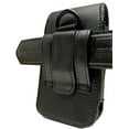 thumbnail image 4 of Leather Case with Belt Loops and Clip Compatible with Cricket Debut Flex Flip Phone, 4 of 5