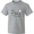 thumbnail image 3 of Inktastic Well Bless your Heart with Calico Print Youth T-Shirt, 3 of 5