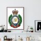 thumbnail image 5 of Cuadros Decorativos 5D DIY Diamond Painting Full Square Drill British Royal Badge Wall Decor Crafts JShteea Nuevos Originales, 5 of 8