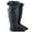 Dark Gray_001, variant on Girls Socks Mid Calf Length Knee High Stockings Solid Baby Toddler Spanish Double Bow Socks for Girls _003 L