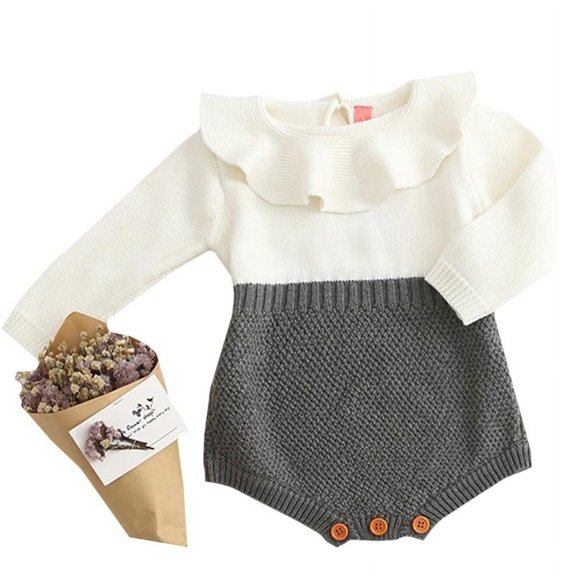 Wool Knit Romper