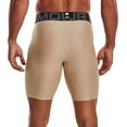 thumbnail image 3 of Under Armour Men's HeatGear Compression 6\&q; Shorts (Khaki Beige, XL), 3 of 3
