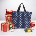 thumbnail image 6 of Pofeuu Cartoon Lighthouse Print Tote Bag for Women,Hobo HandBags with Zipper,Large Capacity Casual Shoulder Handbags with Inner Pockets, 6 of 7