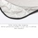 thumbnail image 3 of Adecuado para Audi BMW Honda benz Peugeot Porsche Volkswagen TOYOTA Fiat Vado Renault mg Mazda Kia Nissan Skoda Chevrolet Hyundai infiniti LEXUS y otros parasol de coche parasol plegable, 3 of 4