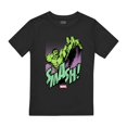 thumbnail image 1 of Hulk - Camiseta Gamma Smash para Niños/Niñas (Negro), 1 of 3