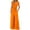 Orange, variant on lcziwo Women's Summer 2 Piece Outfits Cap Sleeve Strappy Crop Top Wide Leg Pant Sets Casual Tracksuit Lounge Wear 2024 Mint Green,S
