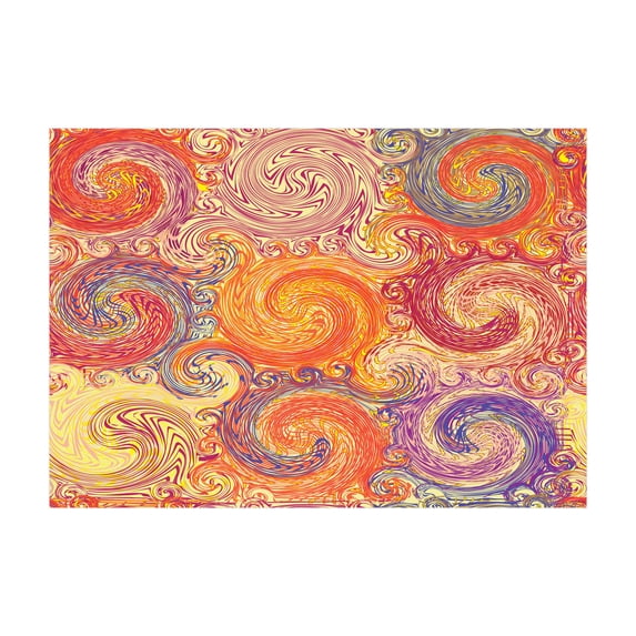 Ambesonne Grunge Jigsaw Puzzle, Grunge Sun Boho, Heirloom-Quality Fun Activity for Family Durable Cardboard, 1000 pcs, Multicolor