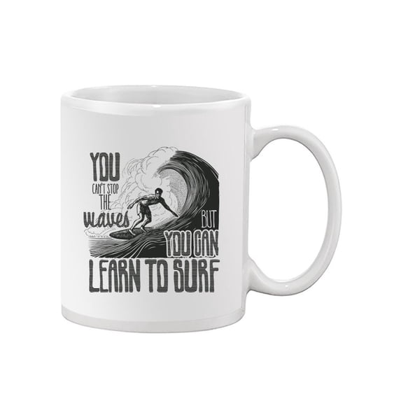 Can't Stop The Waves Mug -Image by Shutterstock,