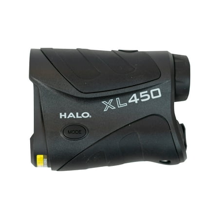 Halo XL450 Range Finder, 450 Yard laser range finder for rifle and bow hunting , black
