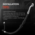 thumbnail image 6 of A-Premium A/C AC Discharge Hose Compatible with Audi A6 2012-2017 A6 Quattro 2013-2018 2.0L Petrol Compressor to Condenser, 6 of 7