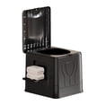 thumbnail image 1 of Yuarrent Baño portátil versátil para adultos, ideal para actividades al aire libre, campamentos y coches. carpas negro, 1 of 4
