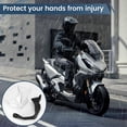 thumbnail image 5 of For Honda ADV 150 Hand Guard Extensions Handle Windshield transparent, 5 of 5