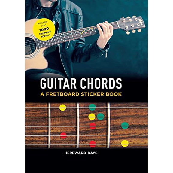 Pre-Owned Guitar Chords: A Fretboard Sticker Book (Paperback) 1684120802 9781684120802