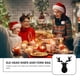thumbnail image 4 of KAKOWELY 8 piezas de cortador de cabeza de alce navideño, tenedor, bolsa, cubierta para vajilla navideña, decoración, 4 of 5