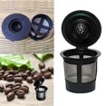 thumbnail image 4 of Tasses K Réutilisables, 12 Paquets Filtres à Café Réutilisables Dosettes de Café Réutilisables Maille en Acier Inoxydable pour Cafetières Keurig 1.0 Ou 2.0 Machine, Filtre en Maille en Acier Inoxydable Écologique, Facile à Utiliser et à Nettoyer, 4 of 7