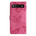 thumbnail image 2 of Compatible with Google Pixel 7A Embossed Butterfly Case with Wallet and Kickstand Cover, 2 of 5