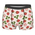 thumbnail image 5 of Uemuo Strawberries And Leaf Pattern Men's Boxer Briefs,Trunk Anti-Chafing,Comfortable, Durable, and Stylish Underwear-, 5 of 9