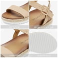 thumbnail image 4 of Sandalia DREAM PAIRS Sunna Nude Cuña Espadrille Talla 11, 4 of 6