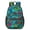 Butterfly and Multicolor, variant on Butterfly and Multicolor Teal Pattern 17" School Backpacks for Teens,Waterproof Oxford Fabric,S-Shape Padded Straps for School,Travel,Hiking,Camping