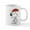 White, variant on CafePress - Snoopy On Heart Mugs - 11 oz Ceramic Mug - Novelty Coffee Tea Cup