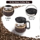 thumbnail image 4 of Mini de Café de Vidrio de 16 Oz con Tapa Antiderrames, Resistente Al , de Gran Capacidad, ., 4 of 5