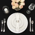 thumbnail image 2 of Simply Elegant Peacock Plastic Charger Plate; Parties, Dinner, Weddings, Quinceaneras and Events, 2 of 4