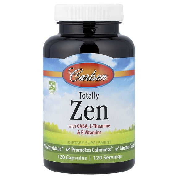Carlson Labs Totally Zen, 120 Capsules