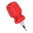thumbnail image 1 of 6 In 1 Screw Driver, Alloy Steel Bits Multifunctional Hand Screwdriver Portable Easy Operation  For Parts Fastening, 1 of 8